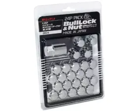 Project KICS M12xP1.5 Bull Lock/Nut Chrome Plating