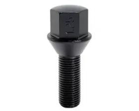Project KICS M12xP1.25 60Degree 17HEX 30 55mm Lug Bolt Black