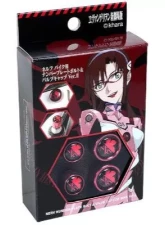 Project KICS NERV Number Plate Bolt/Valve Cap Bike Version 2 Red                                     - EVABCR - Image 4