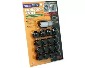 Project KICS M12xP1.25 Super Compact Lock/Nuts 19HEX Black