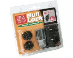 Project KICS M12xP1.5 Super Compact Lock Nuts Black