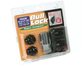 Project KICS M12xP1.25 Super Compact Lock Nuts Black