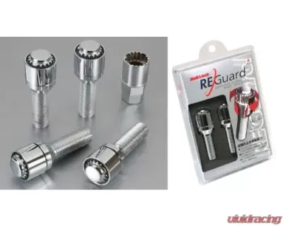 Project KICS M12xP1.5 60 Degree 40mm 70mm Bull Lock Reguard Bolt - R631-40