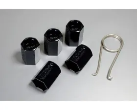 Project KICS Resin Cover Cap 17Hex Nut & Bolt 1Pc Black