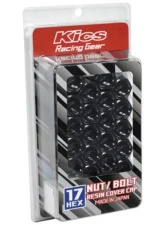 Project KICS Resin Cover Cap 17Hex Nut & Bolt 1Pc Black                                     - ZCR17K - Image 3