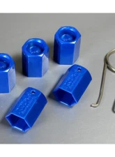 Project KICS Resin Cover Cap 17Hex Nut & Bolt 1Pc Blue                                     - ZCR17U - Image 3