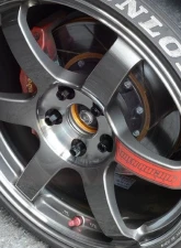 Project KICS Black 17Hex Racing Lock & Nut Set - 12x1.5                                     - KRN1BK - Image 3