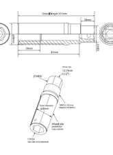 Project KICS 17 HEX Nut Double Protect Adapter                                     - WPAD17 - Image 3
