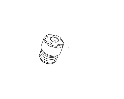 Project KICS Red 1 pc 12 x 1.25 R40 Iconix Aluminum Cap Replacement - ZCIA3R