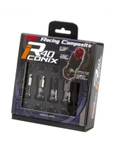 Project KICS R40 Iconix M14x1.5 Lock and Nut Set Classical w/ Black Aluminum Caps (20 PCS)                                     - RIA-14CK - Image 3