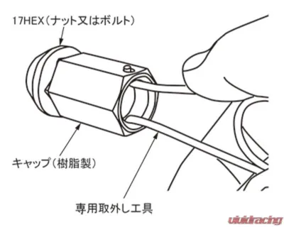 Project KICS Removal Tool Resin Cover Cap - ACRC7