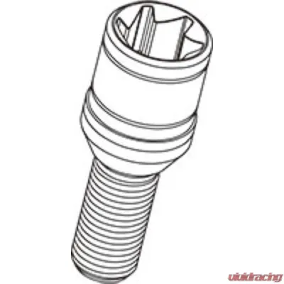 Project Kics 28mm M14xP1.5 60 Deg Monolith Bolt w/ Floating Collar (1PC Replacement) - ZMN3A28