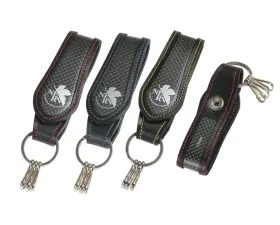 Project KICS KYO-EI NERV Carbon Keychain Red