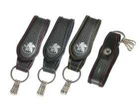 Project KICS KYO-EI NERV Carbon Keychain Yellow