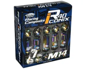 Project KICS R40 Iconix Lock & Nut Set 14X1.50 14R Capless Neochro