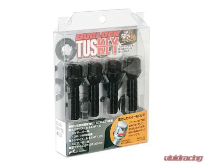 Project Kics 4pcs 28mm Bull Lock Tuskey Bolt F-Type - TR680B-28