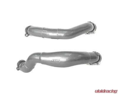 AEM Induction Charge Pipe Kit for BMW M3/M4 L6-3.0L Turbo 2015-2020, Aluminum, Gunmetal Gray - 26-3008C
