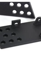 Rennline Aluminum Interior Door Handle Set - Perf Porsche 911 | 912 | 930 | C2/C4 1974-1994                                     - DH03      BLACK - Image 4