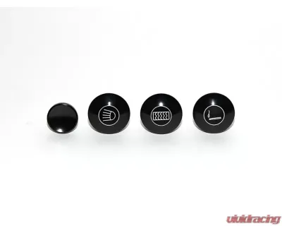 Rennline Rear Defrost Billet Dash Knobs Porsche 911 | 912 | 914 1965-1976 - DA88