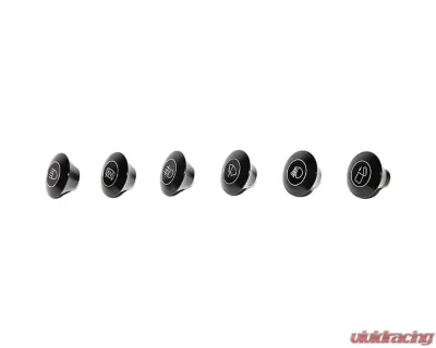 Rennline Rear Foglight Billet Dash Knobs Porsche 911 | 912 | 914 1965-1989 - DA90