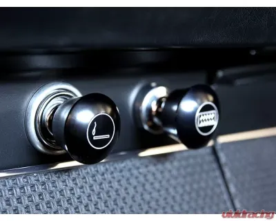 Rennline Rear Foglight Billet Dash Knobs Porsche 911 | 912 | 914 1965-1989 - DA90