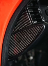 Rennline Carbon Fiber Dash End Caps Porsche 964 | 993 1989-1998                                     - I94.I95 - Image 4