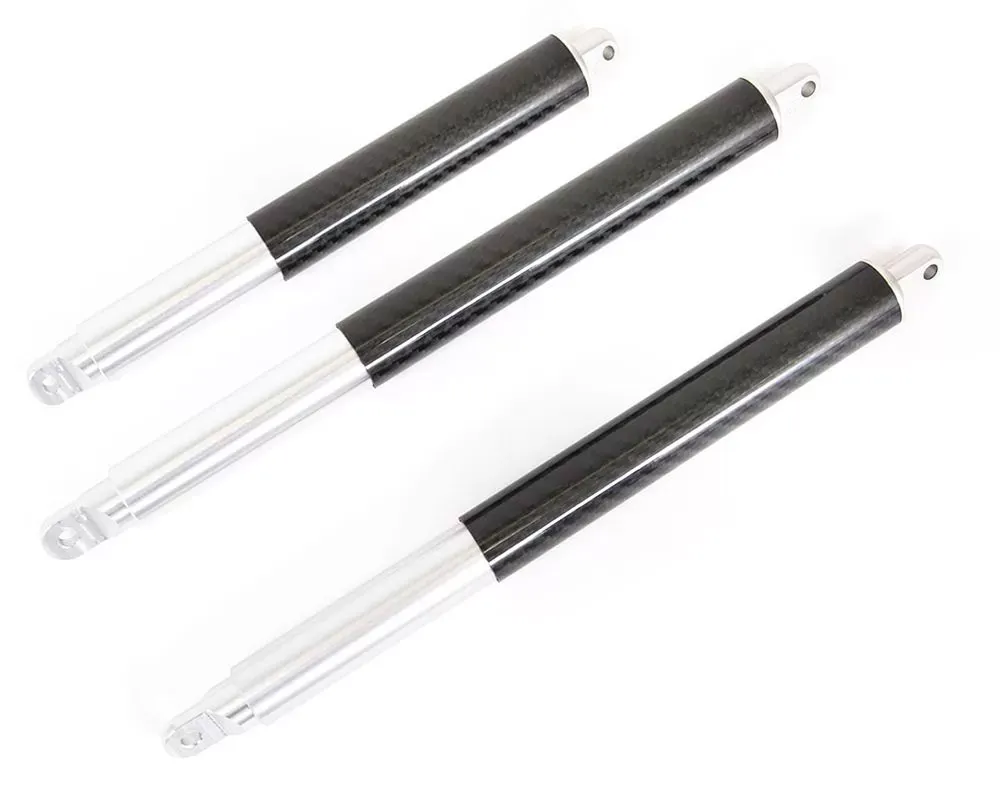 Rennline Fully Mechanical Hood and Decklid Strut Package Porsche 911 | 912 | 930 1963-1989 - E187.188  CARBON