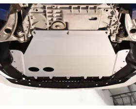 Rennline Aluminum Skid Plate VW MK5 | MK6 Golf | Jetta | Rabbit | Audi A3