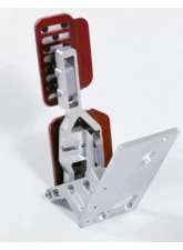 Rennline Rev4 3 pcs Pedal Set Perforated Porsche 987 | 997 2005-2012                                     - A14.3P21  BLK.RED - Image 3