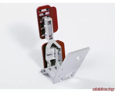 Rennline Rev4 2 pcs Pedal Set Perforated Tip Porsche 987 | 997 2005-2012 - A14.3P22  SLV.RED