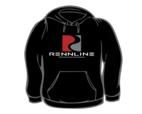Rennline Black S-Curve Hoodie
