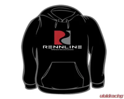 Rennline Black S-Curve Hoodie - AP19 L
