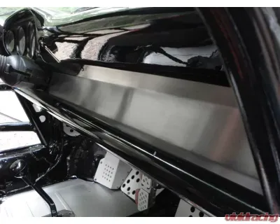 Rennline Aluminum Lower Dash Cover No Holes Porsche 911 | 912 | 930 1974-1985 - DA64      BRUSHED