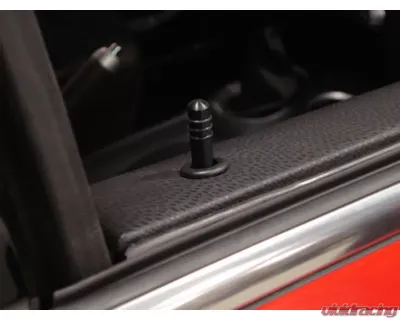 Rennline Aluminum Door Lock Pins Set Mini R55 | R56 | R57 | R58 | R59 | R60 2007-2016 - DH11 BLACK