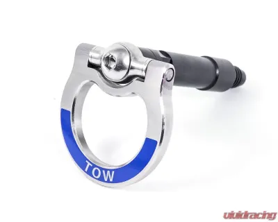 Rennline Rev2 Tow Stickers Pair E19 Tow Hook - E24 BLUE