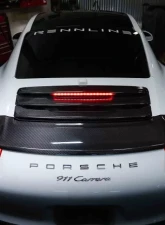 Rennline Carbon Fiber Rear OEM Spoiler Porsche 991.1 Carrera | S | C4 | C4S 2012-2016                                     - E307 - Image 4