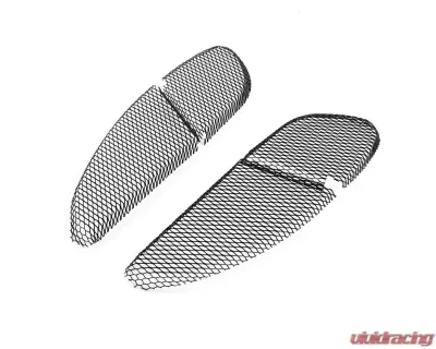 Rennline Side Intake Protection Screens Porsche 981 Cayman | Boxster Base | S | GTS | GT4 - E314      BLACK