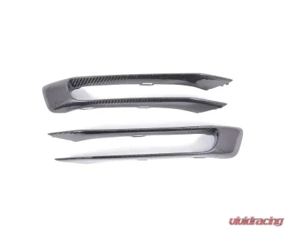 Rennline Carbon Fiber Front Air Duct Splitters Porsche 991.1 Carrera 2012-2016 - E319