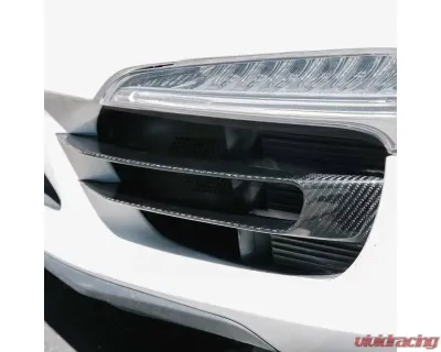 Rennline Carbon Fiber Front Air Duct Splitters Porsche 991.1 Carrera 2012-2016 - E319