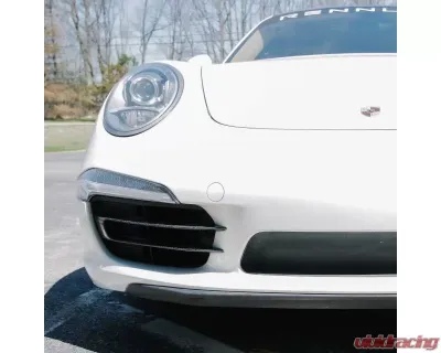 Rennline Carbon Fiber Front Air Duct Splitters Porsche 991.1 Carrera 2012-2016 - E319