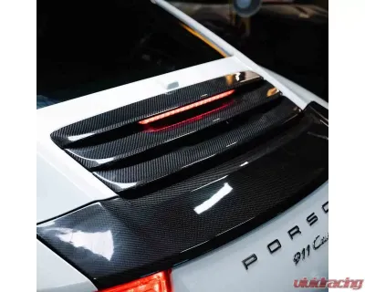 Rennline Carbon Fiber Replacement Rear Louvers Porsche 991.1 Carrera 2012-2016 - E320
