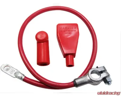 Rennline 24" Battery Cable Porsche - EL24      RED.SAE