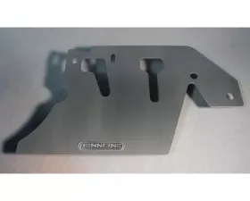 Rennline Aluminum Floorboard Driver Side Silver for Porsche 914 1970-1976