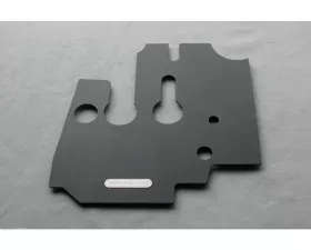 Rennline Aluminum Floorboard Driver Side Black for Porsche 356A 1955-1959