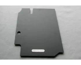 Rennline Aluminum Floorboard Passenger Side Black Powder Coat for Porsche 356A 1955-1959