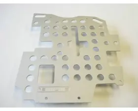 Rennline Aluminum Floorboard Driver Side Tip for Porsche 993 C2/C4 1989-1998 Silver