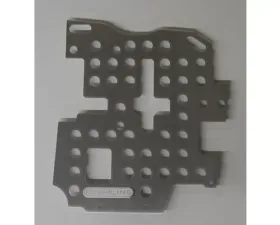 Rennline Aluminum Floorboard Driver Side Tip for Porsche 993 C2/C4 1989-1998 Black