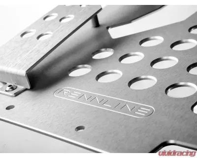 Rennline Aluminum Floorboard Driver Side Black for Porsche 964 | 993 RHD 1989-1998 - F22       BLACK