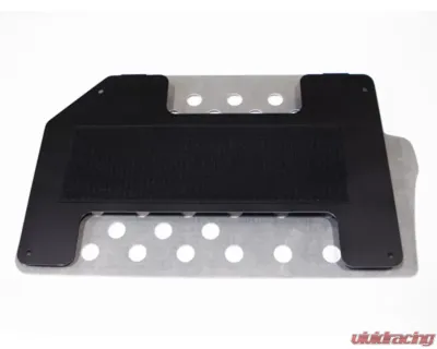 Rennline Aluminum Floorboard Passenger Side Black for Mini R55 R56 R57 R58 R59 2007-2015 - F51       BLACK