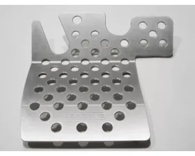 Rennline Aluminum Floorboard Drivers Side Black for Mini Cooper R50 R52 R53 2001-2008